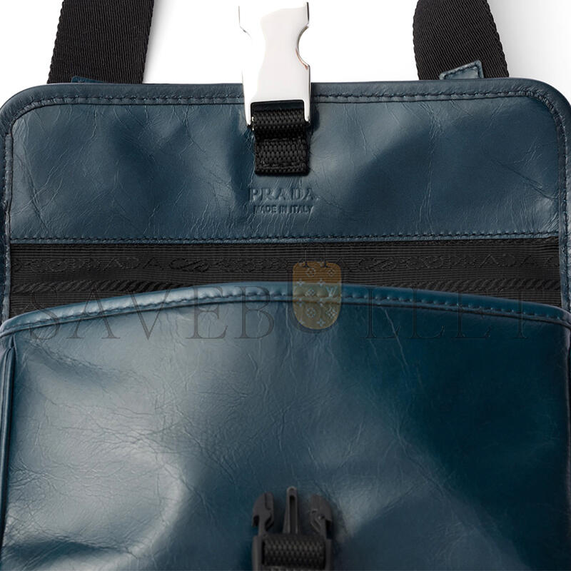 PRADA LEATHER SMARTPHONE CASE 2ZH108 (18*12.5*2.5cm) 